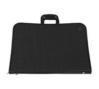 DIYEAH Sac à Dessin Étanche avec Poignée Amovible Mallette de Transport pour Artistes Pochette pour Planches à Dessin et Affiches Organiseur Multifonction pour Matériel Artistique