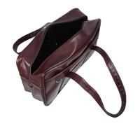 DIYEAH Sac Bandoulière Imperméable en Pu pour Ordinateur Portable avec Grande Capacité, Design Multi-poches Résistant à L'usure, Usage Quotidien et École