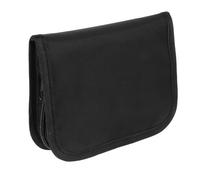 DIYEAH Sacoche Diabétique de Rangement en Polyester et Eva, Pochette Zippée Noire Compacte pour Mètre de Glycémie et Accessoires, Étui Portable Ultra Peu Encombrant pour Voyage et Usage
