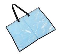 DIYEAH Sacoche Transparente pour Affiches avec Poignée Porte-Documents Grand Format Organiseur Clair pour Œuvres Art Transport Facile et Protection