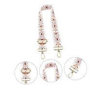 DIYEAH Sangle de Remplacement Réglable pour à Main Large Bandoulière Blanche Accessoires Mode pour à Épaule Bandoulière et