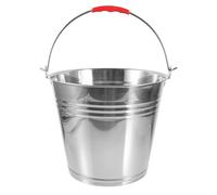 DIYEAH Seau à Eau en Acier Inoxydable avec Couvercle, réservoir de Stockage de Glace de 12 L, récipients Alimentaires pour Servir du Lait, du thé, de la Soupe, du Camping et des barbecues.