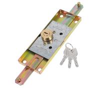 DIYEAH Serrure de Porte Enroulable avec Clé Verrou de Sécurité Robuste pour Garage et Portes de Patio pour Usage Commercial Kit Installation Complet