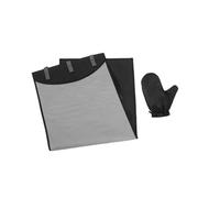 DIYEAH Set de Tapis à Repasser Suspendu sur Porte Matelas Épais Chaleur Pliable et Portable avec Vapeur pour Maison et Voyage Protection pour Vêtements
