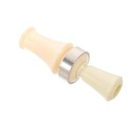 DIYEAH Sifflet de Chasse pour Canard Sauvage en Plastique Blanc, Sifflet D'appel pour Gibier d'eau, Appeau Sonore Longue Portée, Accessoire Polyvalent pour Chasse et Observation en Plein