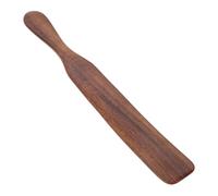 DIYEAH Spatule Bois Cuisine à Long Manche Ustensile Cuisson Bois Résistant Haute Température Anti-fissure pour Sauté et Pâtisserie