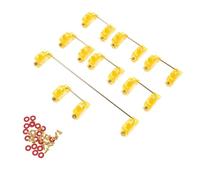 DIYEAH Stabilisateur de Touches PCB Satellite 6,25u en Acier Doré pour Clavier Mécanique, Utilisateurs DIY, Design Compact, Améliore la Stabilité des Grandes Touches, Usage Gaming