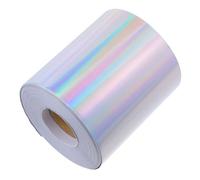 DIYEAH Sticker Bordure Holographique Autocollant Décoration Lumineuse pour Tableau Affichage Bordure Laser Irisée pour Salle de Classe Bureau et Fêtes