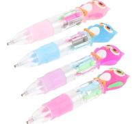 DIYEAH Stylo à Diamant 4pcs en Plastique Design Ergonomique et Forme Animale, Outil Pratique pour Peinture Diamant et Nail Art
