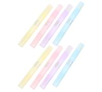 DIYEAH Stylo Correcteur pour Ongles avec Pointe Fine et Design Compact, Compatible avec Cuticules et Ongles, Portable pour Voyages et Festivals, Pack de 8 Pièces en Abs Liquide