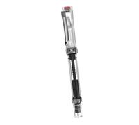 DIYEAH Stylo-plume Transparent Léger Piston 0,38mm en Plastique et Acier, Facile à Transporter pour Écrire et Pratiquer la Calligraphie à L'école