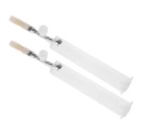 DIYEAH Stylo Pollinisateur Manuel pour Jardin - Lot de 2 Outils de Pollinisation Tête en Poils Doux - Pollinisateur D’Extérieur pour Légumes Fruits et Plantes Aromatiques -