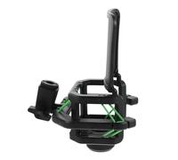 DIYEAH Support Antichoc en Plastique pour Microphone à Condensateur, Fixation Carrée Technologie D'absorption des Chocs, Isolation Élevée pour Enregistrement en Studio