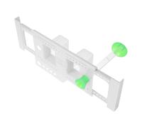 DIYEAH Support Blanc Télescopique pour Plantes D’Aquarium, 32,5-49,5 CM | Deux Gobelets Tube D’alimentation, Plastique, Design Suspendu, pour Bassins et Appartements
