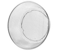 DIYEAH Support Brochettes INOX Rond Compatible Friteuse Air et Four Électrique Accessoire Barbecue Pratique pour Cuisson Uniforme des Viandes