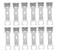 DIYEAH Support de Bras Oscillant Connecteur Épais en Acier Inoxydable 50 Pièces Trous D'axe Précis pour Pompe à Air D'aquarium Adapté aux Aquariums de Bureau et Bassins
