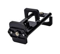 DIYEAH Support de Caméra pour Téléphone et Tablette Trépied avec Perche Selfie Adaptateur pour Appareil Photo Noir