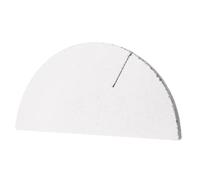 DIYEAH Support de Cuisson Céramique Résistante à Haute Température Panneau Ignifuge Forme Semi-circulaire Support Robuste pour Poterie Artisanat Argile et Ateliers