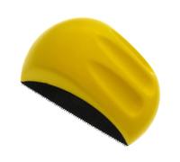 DIYEAH Support de Disque Ponçage PU Bloc Manuel Forme Souris avec Prise Confortable Antidérapante pour Polissage Carrosserie Ponçage et Entretien Auto