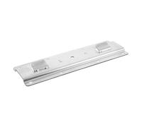 DIYEAH Support de Hotte Aspirante en Acier Inoxydable, Plaque de Montage Flottante Robuste Crochets Réglables pour Hotte Cuisine, Style Européen Élégant Argenté