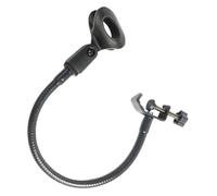 DIYEAH Support de Microphone de Type C Rotatif en Métal, Bras Flexible | Pince de Bureau Détachable, Positionnement Précis, pour Enregistrement et Création, Compatible Plupart des Micros