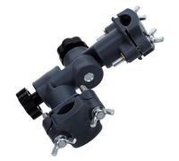 DIYEAH Support de Parasol de Pêche Réglable en Plastique, Porte-Canne à Pêche Parapluie Multifonction pour Chaise de Pêche Fixation par Pince, Accessoire Extérieur pour Appât