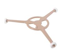 DIYEAH Support de Platine Triangulaire pour Micro-Ondes, Anneau Rotatif en Plastique, Stable, pour Four à Micro-Ondes, Remplacement de Plateau Tournant
