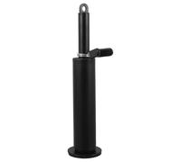 DIYEAH Support de Rangement en Fer Noir pour Disques de Musculation Installation Facile et Poids Ajustable pour Équipement de Fitness à Domicile