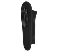 DIYEAH Support de Rangement Réglable pour Microphone à Ceinture en Métal et Tissu Oxford Noir, Clip Portable à Ajustement Rapide pour Performances sur Scène et Événements