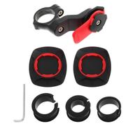 DIYEAH Support de Téléphone Moto avec Absorbeur de Chocs et Tampon Anti-Vibrations pour Vélo et Moto Fixation Guidon Stable et Polyvalente