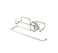 DIYEAH Support Essuie-Tout Cuisine sans Perçage avec Ventouse Puissante Porte-Rouleau Mural Réglable Rangement Pratique pour Serviette et Papier Absorbant Montage Facile sans Outils