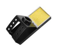 DIYEAH Support Fer à Souder Métal avec Éponge Intégrée pour Rangement Support Résistant Chaleur pour Stylets de Soudure et Pyrogravure Compatible Multi-modèles pour Bricolage et Création