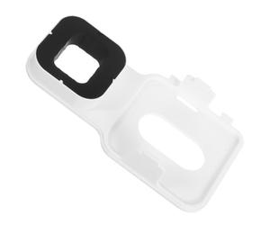 DIYEAH Support Mural de Prise, Support de Montage pour Alimentations, Abs, Blanc, Installation Facile, Ajustement Sécurisé, Court Câble USB, pour Usage Domestique et Voyage