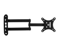 DIYEAH Support Mural pour Écran LCD avec Bras Articulé Support TV Rotatif et Inclinable Installation Facile pour Moniteurs et Téléviseurs