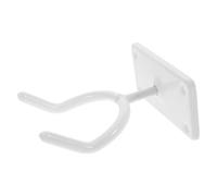 DIYEAH Support Mural pour Planche à Repasser, Crochet Blanc en Fer | Fixation Murale Kit, pour Portes et Murs, Charge 5 à 7kg, Usage Hôtel ou Petit Espace
