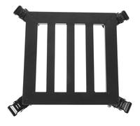 DIYEAH Support Pot de Fleurs Carré avec roulettes Robustes Base Roulante pour Plantes Lourdes Chariot pour Intérieur et Extérieur Noir