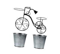 DIYEAH Support Pot Fleur Vélo Fer Stable et Porte-Plante Créatif pour Plantes et Cactus Décoration Chic pour Maison Bureau Jardin Cadeau Original pour Amoureux du Jardinage