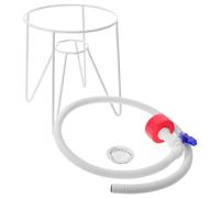 DIYEAH Support pour bonbonne d'eau de 3 à 5 gallons Porte-Bouteille d'eau inversé - Support Distributeur d' en métal renforcé - Antidérapant et Robuste - Idéal pour la Cuisine, Le