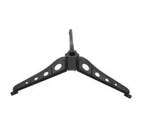 DIYEAH Support pour Sapin de Noël en Plastique PS Noir, Trou 19 MM | Base Compacte, Rangement Pratique, Style Simple, pour Arbre de Noël et Ambiance de Fête