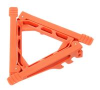 DIYEAH Support Triangulaire pour Bouteille de Gaz en Nylon, Orange | Léger et Stable, Installation sans Outil, pour Activités Extérieures Cuisine Sauvage