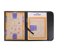 DIYEAH Tableau D’entraînement de Basketball Pliable 3 Volets en Polyuréthane aux Couleurs Éclatantes, Bloc-notes de Coaching pour Entraîneurs, Accessoire Pratique pour Analyse de Jeu