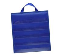 DIYEAH Tableau De Poche Pour Enseignants Organisateur De Cartes Transparent Oxford Et Chart Portable Avec Poches Pour Activités Pédagogiques Classe Domicile