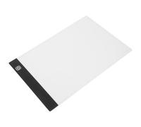 DIYEAH Tablette Lumineuse A4 LED 200x300 Mm à Luminosité Réglable avec Câble USB 1,5 M, Panneau Lumineux de Traçage Portable pour Dessin, Calligraphie et Animation, Matériel de Dessin