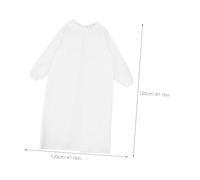 DIYEAH Tablier de Cuisine Imperméable à Manches Longues à Huile Eau Protection Complète pour Cuisine Jardinage et Bricolage Unisexe