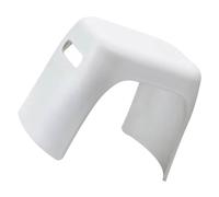 DIYEAH Tabouret en Plastique pour Garçon et Filles, Grand Format PP Blanc