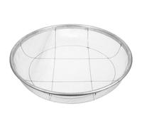 DIYEAH Tamis Rond en Métal 43 Cm Maille 2,5 Mm, Outil de Tamisage de Jardin Multi-usages pour Terre, Sable et Pierres, Tamis à Roches Résistant, Accessoire Jardinage Pratique et Solide