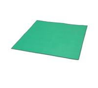 DIYEAH Tapis de Jeu de Mahjong Carré 90x90 Cm Vert en Tissu avec Réduction de Bruit et Adhérence Optimale pour Divers Jeux de Société, Accessoires pour Joueurs de Mahjong