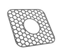 DIYEAH Tapis Égouttoir Silicone Nid Abeille Antidérapant Résistant Chaleur pour Évier Cuisine Multifonction Séchage Vaisselle Types Ustensiles Safe Food