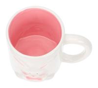 DIYEAH Tasse à Café Céramique Couple Design Lapin Mug pour Café Thé Jus et Lait Cadeau Saint-valentin Original et Mignon pour Petits-déjeuners