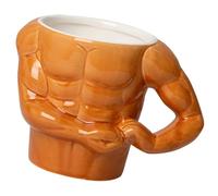 DIYEAH Tasse à Café en Céramique Forme Multifonctionnel pour Thé Lait et Jus Design Original pour Usage Quotidien à la Maison Bureau Présent d'Anniversaire pour Mari